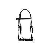 Cabestro para Caballos ,Cabestro para Cuerdas,Horse Halter Brida con riendas,con cojín de control suave,ajustable en nariz y cuello,Cabestro de seguridad Ranch Rope,para Entrenamiento y Competición