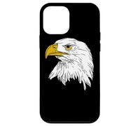 Cabeza águila calva - diseño gráfico minimalista ave rapaz Carcasa para iPhone 12 mini