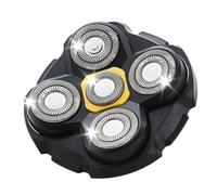 Cabeza de afeitadora magnética de repuesto hoja de afeitar 6D para afeitadora de cabeza para hombres calvos