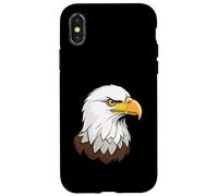 Cabeza de Águila - Ilustración Estilizada de Ave Carcasa para iPhone X/XS