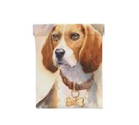 Cabeza de Beagle Acuarela, Squeeze Top Wallet Bolsa de Almacenamiento para Mujer Monedero pequeño Bolsa de Cambio