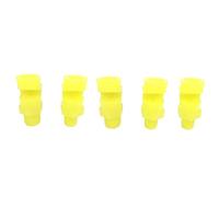 Cabeza de boquilla de plástico, Boquilla de limpieza de plástico PP, ventilador gran angular tipo K, rosca macho BSPT 1/8-3/4 5/10 Uds.(1/2 (Hole Diameter 8.0mm),One Size)