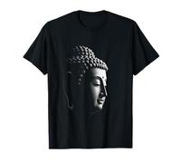 Cabeza de Buda Arte Zen Espiritual Camiseta