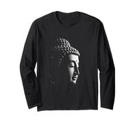 Cabeza de Buda Arte Zen Espiritual Manga Larga