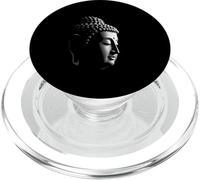 Cabeza de Buda Arte Zen Espiritual PopSockets PopGrip para MagSafe