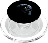 Cabeza de búho Bosque Salvaje pájaro Arte PopSockets PopGrip para MagSafe