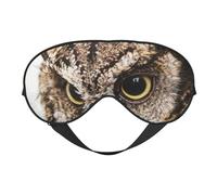 cabeza de búho, Cubreojos completos Antifaz bloqueador de luz Antifaz para dormir Antifaz suave con los ojos vendados Noche