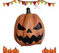 Cabeza De Calabaza Máscara Cosplay Látex Divertida Aterradora Espeluznante