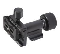 Cabeza de cardán monopié, inclinación Lateral de Velocidad del sillín con Placa de liberación rápida de Cola de Milano Arca-Swiss, soporta Lentes medianos y teleobjetivos, Carga máxima de 100 Libras