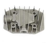 Cabeza de cilindro del compresor de aire, rosca G1/2 pulgadas, accionamiento neumático, material de aluminio fundido, alta disipación de calor, distancia del agujero central de 48 x 72 mm, reemplazo