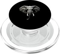 Cabeza de Elefante Animal Salvaje África India Arte PopSockets PopGrip para MagSafe