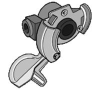 Cabeza de embrague KNORR-BREMSE KU 4124