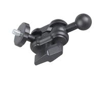 Cabeza de esfera de poliestireno de 17 mm, conexión de cámara de acción consistente atornillada de 1/4 pies para estudiantes, teléfono, coche, motocicleta, conexión de cámara de acción