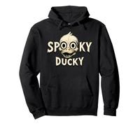 Cabeza de Esqueleto Vintage con diseño de Pato de Goma Espeluznante Sudadera con Capucha