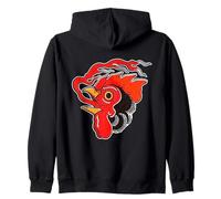 Cabeza de Gallo Sudadera con Capucha