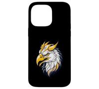 Cabeza de Grifo - Criatura Mitológica Estilizada en Caricatu Carcasa para iPhone 14 Pro Max
