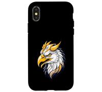 Cabeza de Grifo - Criatura Mitológica Estilizada en Caricatu Carcasa para iPhone X/XS