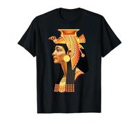 Cabeza de la Reina egipcia Cleopatra - Arte del faraón de la Diosa Antigua Camiseta gráfica económica