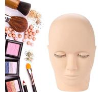 Cabeza de Maniqu¨ª Silicona Suave para Extensi¨®n de Pesta?as y Maquillaje Textura Piel Realista Forma Natural Entrenamiento Profesional