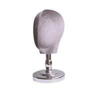 Cabeza de maniquí profesional para estilistas, almacenamiento portátil para pelucas con soporte extraíble para sombrero, pantalla de cabeza de maniquí