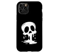 Cabeza de Muerte líquida, cráneo Fluido, Esqueleto derretido Carcasa para iPhone 11 Pro