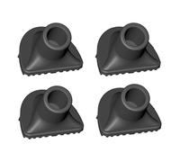 Cabeza de palo de trekking - 4 patas de goma para cabeza de bota de caña, punta de goma de tamaño estándar para bastones de caminata | Senderismo, bastones de trekking.