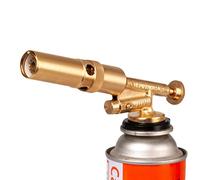 Cabeza de soplete de soldadura Antorcha de llama ajustable Potente soplete de cocina Linterna de cocina profesional Linterna de cocina para parrilla Linterna de llama con cerradura Ollas de carbón