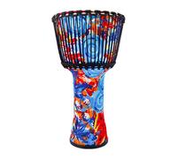 Cabeza de Tambor de Piel de Cabra Yembé para Jardines de Infancia Instituciones Musicales, Tambor Djembe Portátil para Niños Adultos Djembe Drum(12 inch C)