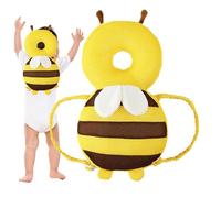 Cabeza del Bebé Protector - Almohada En Forma De Abeja, Ideal para Aprendizaje | Transpirable Y Ajustable, Perfecta para Bebés De 5 A 24 Meses En Sus Primeros Pasos