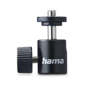 Cabeza esférica pr trípode, 38 mm hteur, pr rosca 1/4", Ø 20 mm, nr