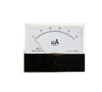 Cabeza mecánica del amperímetro del microamperio positivo y negativo 44C2-uA DC 50uA 100uA 200uA 500uA 100 * 80m m(PN50uA)