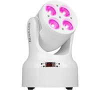 Cabeza móvil LED Wash 4 en 1 4 LED RGBW 20 W (NOVA420-WH) - beamZ