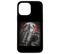 Cabeza Muerta Luna Gótica Cráneo Negro Cuervo Halloween Carcasa para iPhone 13 Pro MAX