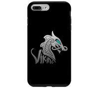 Cabeza nórdica escandinava vikinga mitología del guerrero nórdico Carcasa para iPhone 7 Plus/8 Plus