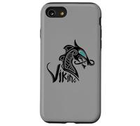 Cabeza nórdica escandinava vikinga mitología del Guerrero nórdico Carcasa para iPhone SE (2020) / 7/8