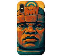 Cabeza Olmeca Carcasa para iPhone X/XS