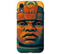 Cabeza Olmeca Carcasa para iPhone XR