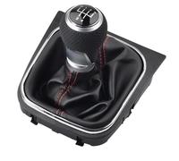 Cabeza Palanca Cambios Para Ibiza 6J Para Seat Para Leon MK1 Para Passat MK4 Para Golf Para VW Para Golf 5 6 Para Scirocco Para Octavia Pomo Cambio Marchas Palanca Cambios Palanca Velocidad Coche(5 Sp