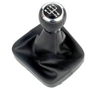 Cabeza Palanca Cambios Para VW Para Golf 5 Para A5 MK 2004 2005 Para Golf 5 Para Plus 2004 2005 2006 2007 2008 Perilla De Cambio De Marchas De 5/6 Velocidades Funda Cuero Velocidades Pomo Palanca(5 Sp