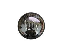 Cabeza Palanca Cambios Perilla De Cambio De Marchas De Fibra De Carbono para Ford para Focus para Fiesta RS ST Transmisión Manual para Automóvil 6 Velocidades Palanca Velocidad Coche(R R)