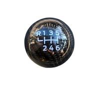 Cabeza Palanca Cambios Perilla De Cambio De Marchas De Fibra De Carbono para Ford para Focus para Fiesta RS ST Transmisión Manual para Automóvil 6 Velocidades Palanca Velocidad Coche(R L)