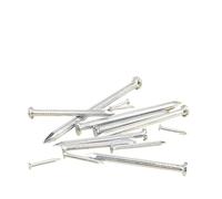 cabeza plana redonda vallada cubierta de hormigón Clavos Cabeza Plana Acero Cemento Zinc Blanco 16-100mm(30mm 100pcs Box)