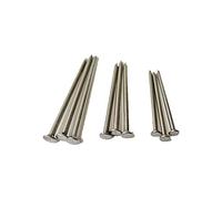 cabeza plana redonda vallada cubierta de hormigón Clavos de carpintería hierro, cabeza redonda plana, varios tamaños en pulgadas(1.2 inch*700)