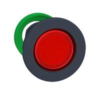 CABEZA PULS.FLUSH ROJO PARA ETIQUETA