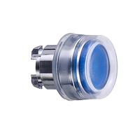 CABEZA PULS GOMA LED AZUL