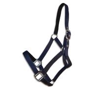 Cabezada cuadra Eco | Talla PONY | Color Azul | Equipamiento para el caballo | Producto de Guarnicionería | Tradición artesana | Los Nietos