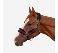 Cabezada Cuadra Equitación Poni Azul Negro Rosa Cardenal Azul Negro Confort PS