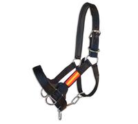 Cabezada cuadra nylon extra Los Nietos Dressage | Talla FULL | Color Negro | Equipamiento para el caballo | Producto de Guarnicionería | Tradición artesana | Los Nietos