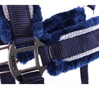 Cabezada de cuadra Head collar set Dolci QHP - Black/silver / Full