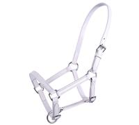 Cabezada de cuadra potro head collar cuero Chico QHP - Negro / Pony